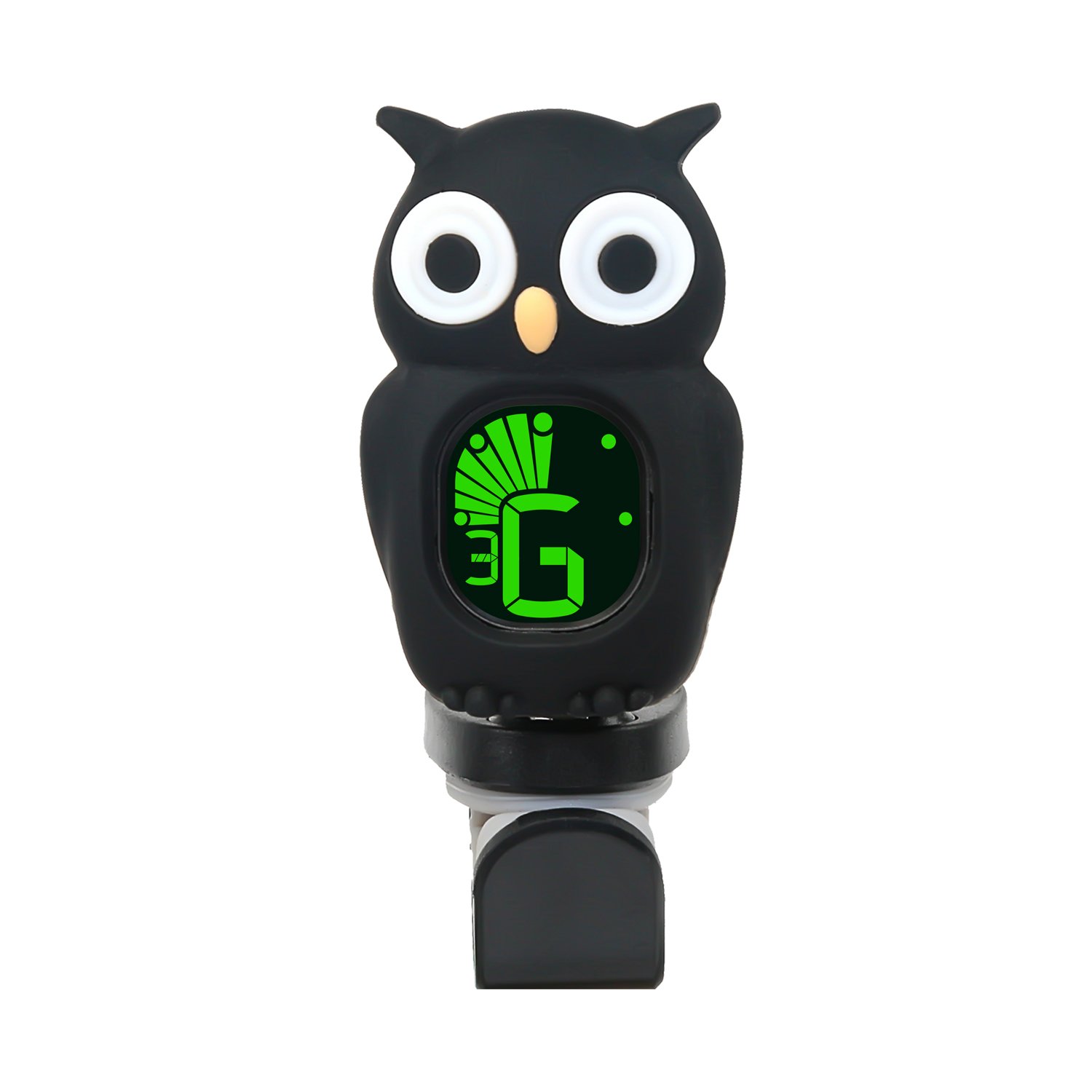OWL Rinastore clipon accordatore per chitarra basso ukulele e violino