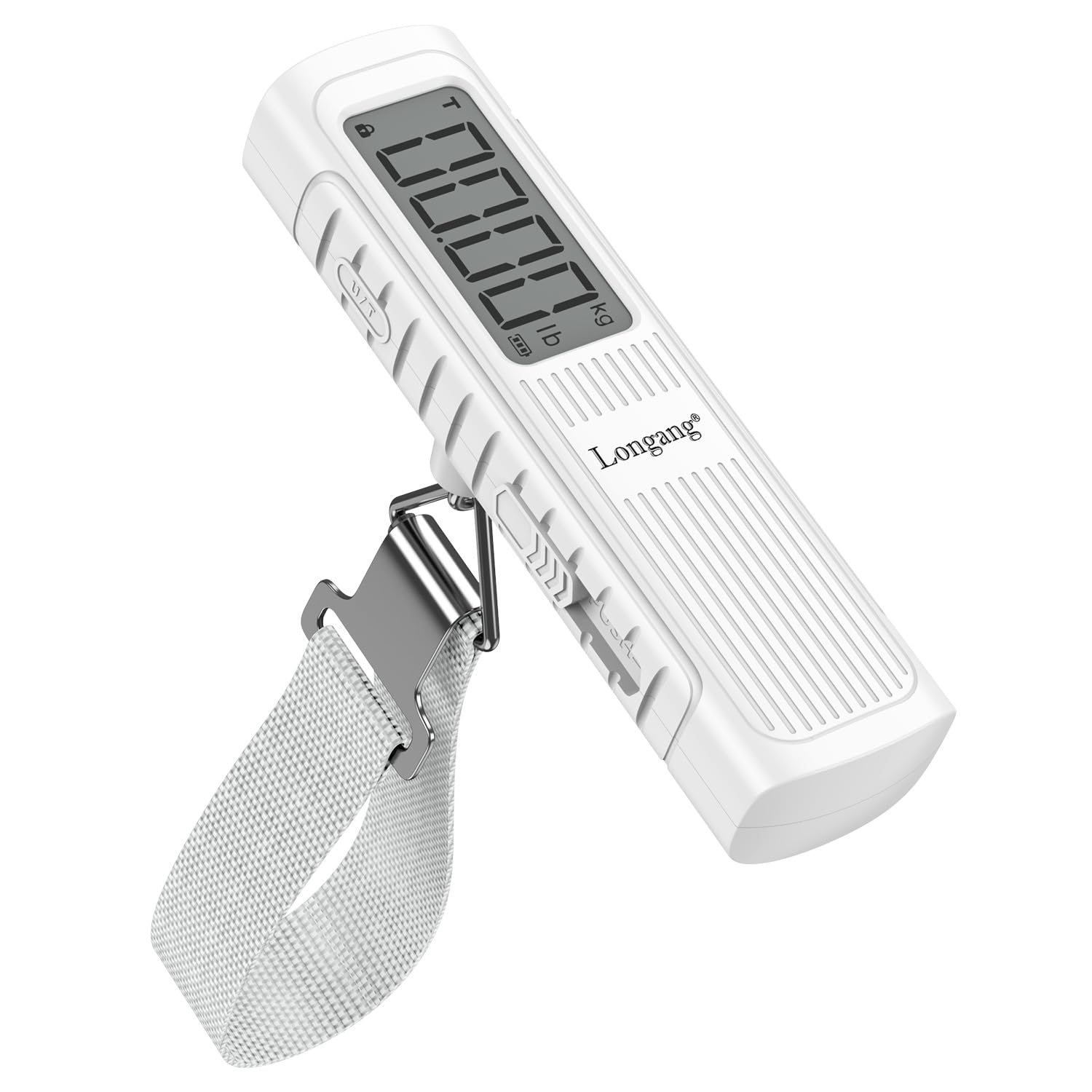 Battery-Free Digital Luggage Scale 110lbs 50kg Portable Handheld Hanging Scale for Luggages Suitcases Backpacks Bags Easy Weighing for