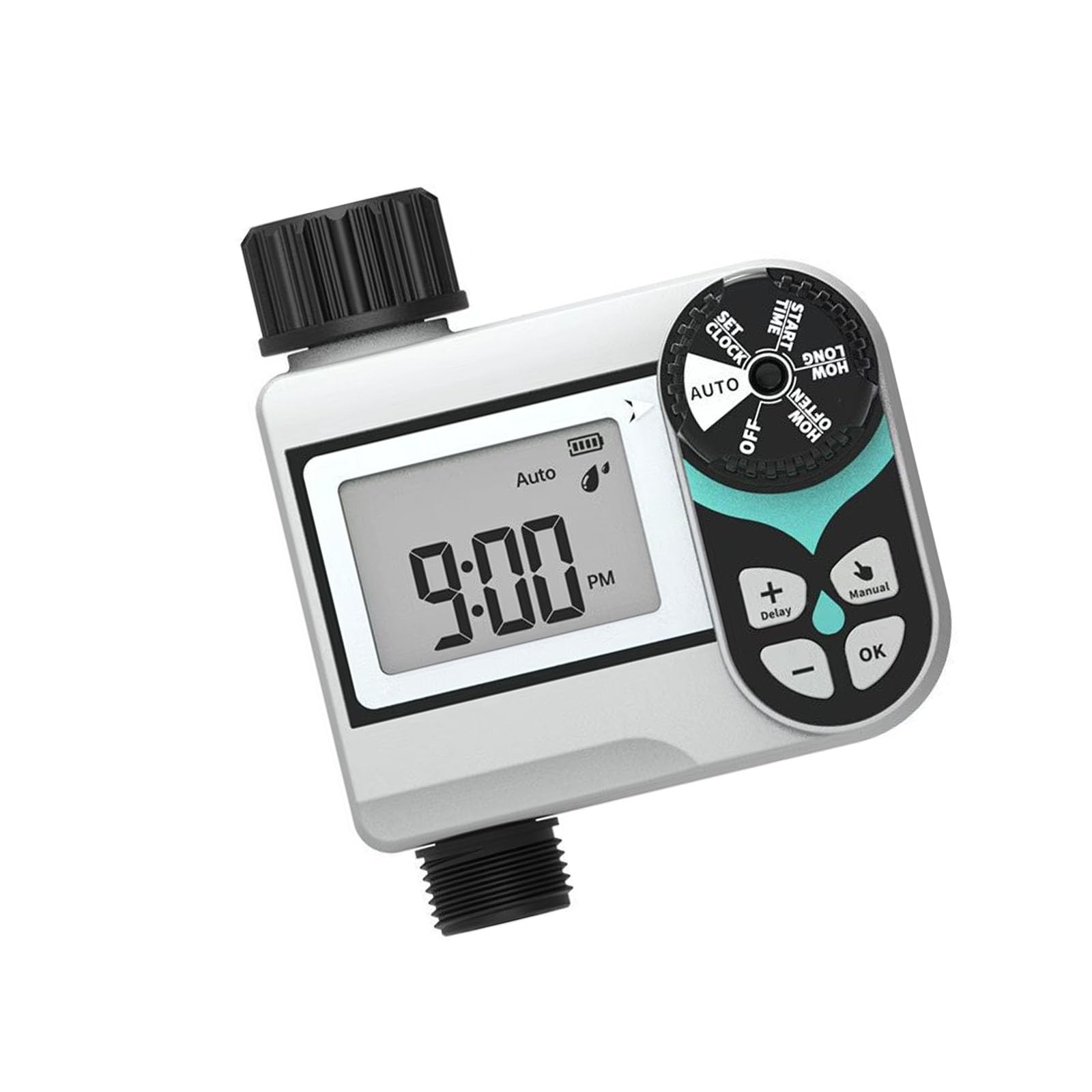 Smart Hose Timer with Rain Delay Brass Build for Garden Irrigation Outdoor Hose Timer