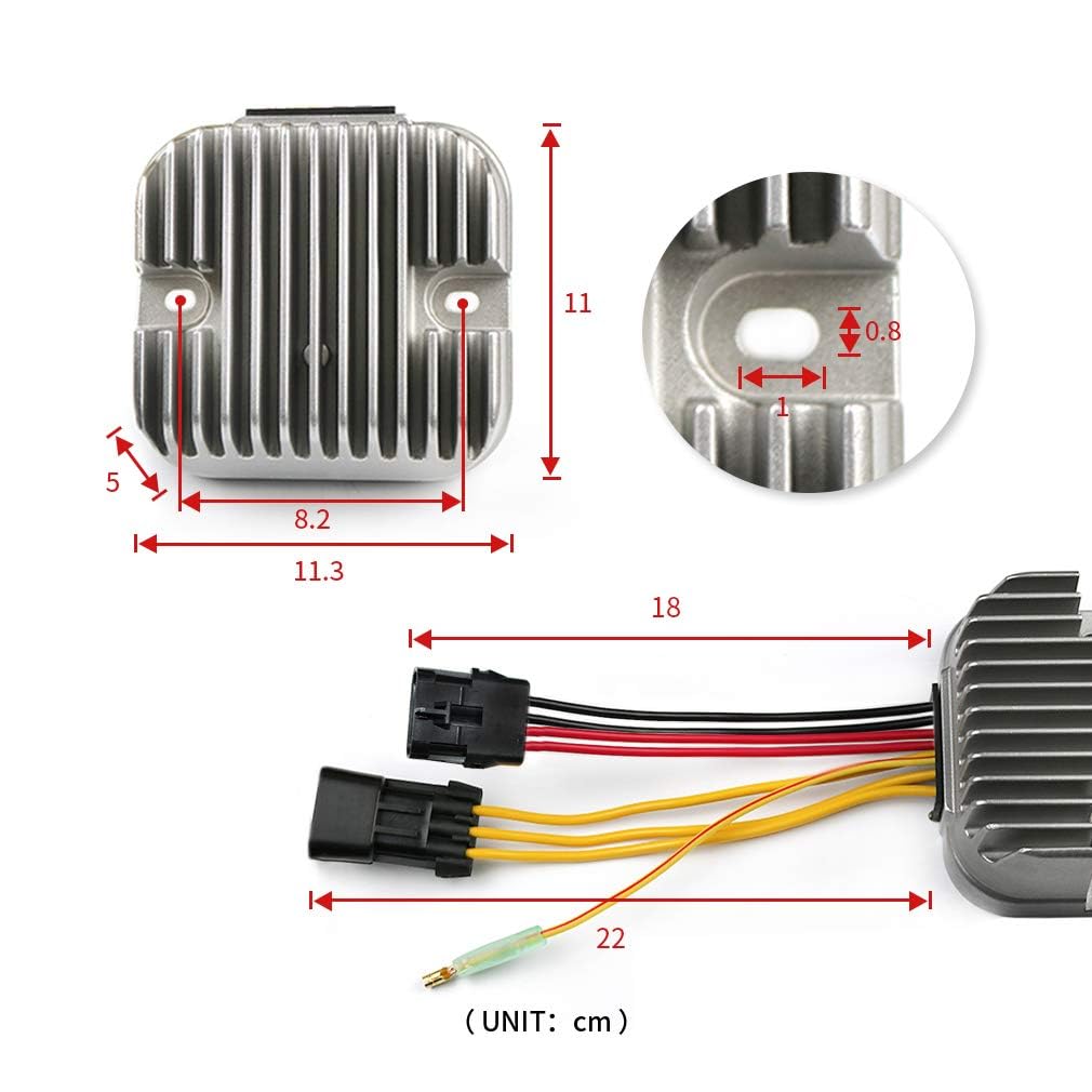 Voltage Regulator Rectifier For 2007-2010 Polaris Sportsman/Ranger/RZR 500 700 800 Models - View #8