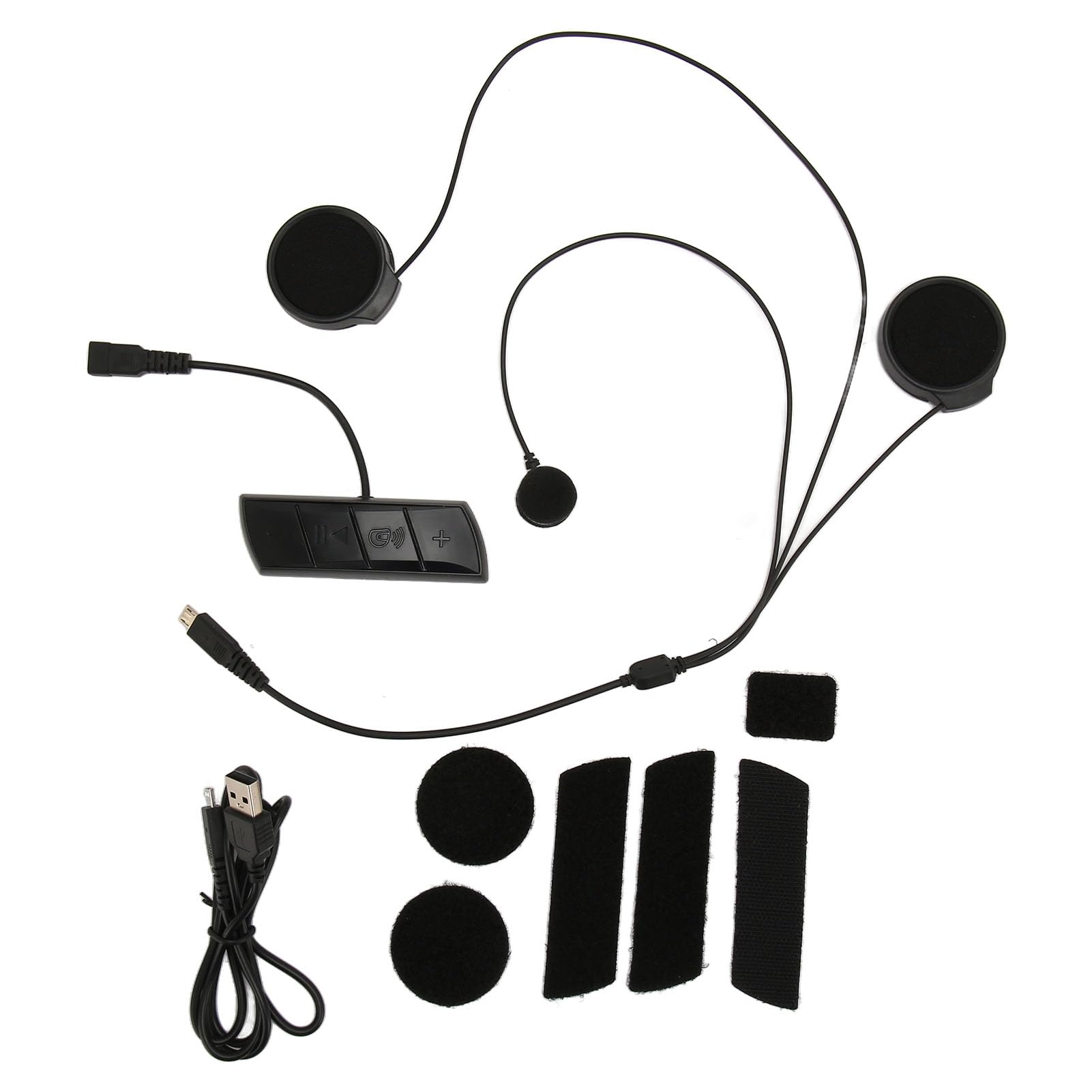 Interfono per Casco, Musica Stereo con Cancellazione del Rumore, Auricolare per Moto, Navigazione GPS Impermeabile per Ciclismo
