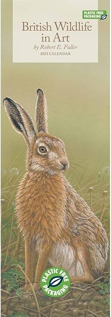 Robert Fuller, British Wildlife in Art Slim Calendar 2023