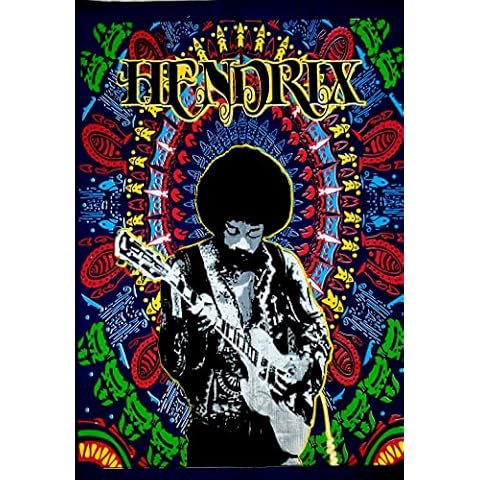 Tapiz de guitarra Jimi Hendrix para colgar en la pared Cover