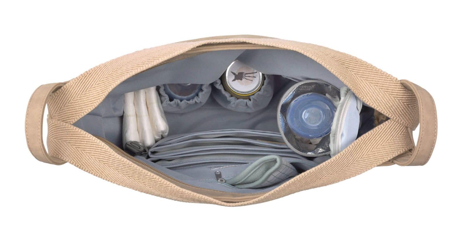Lässig Borsa fasciatoio Tender Conversion Bag camel beige