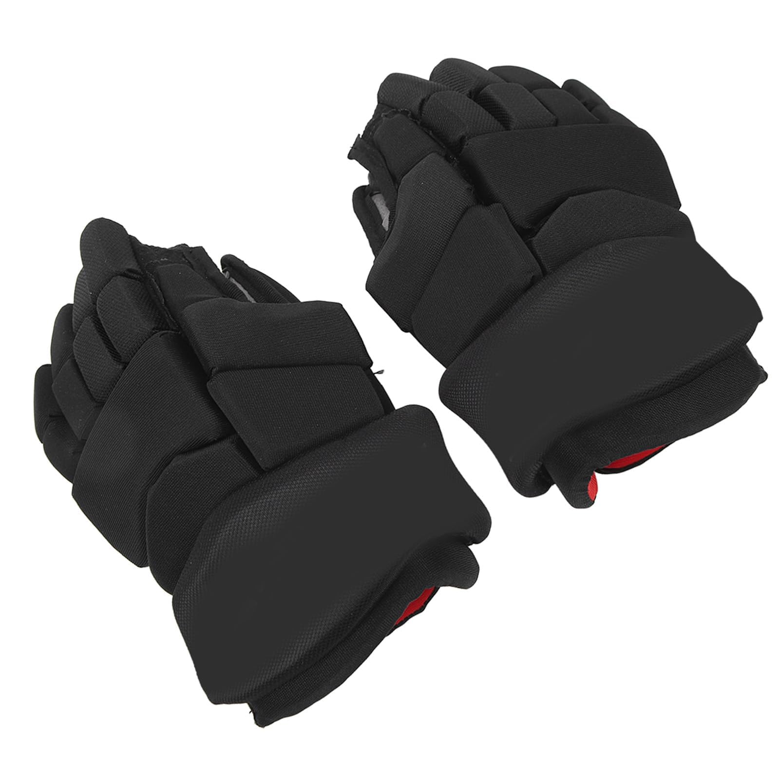 Gant de joueur de hockey, gants de hockey à roulettes avec protection des doigts flexibles, gants de protection de hockey sur glace pour homme et femme, design en maille respirante avec