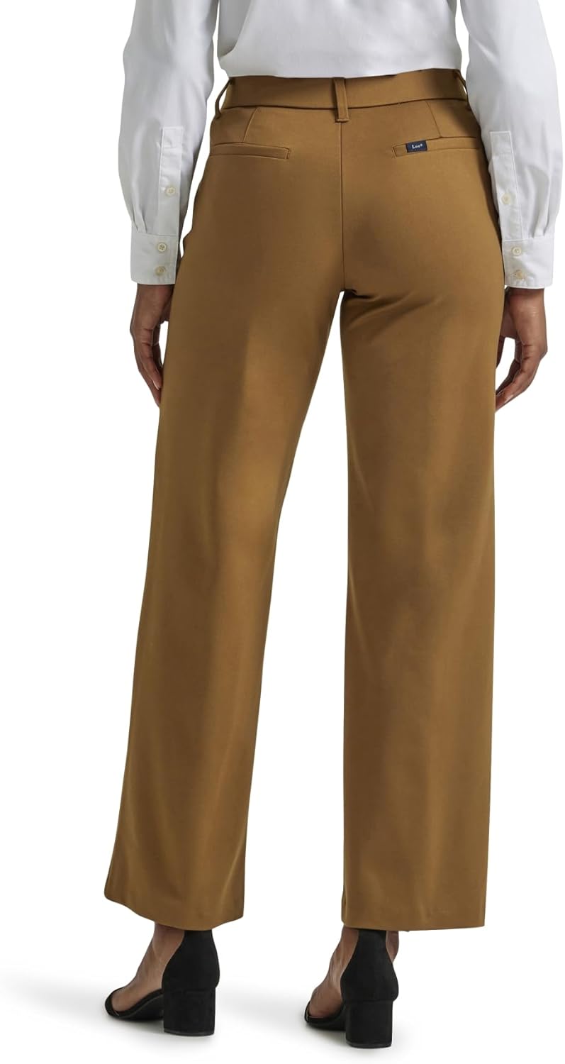 Lee Womens Ultra Lux Comfort Any Wear Wide Leg Pant - Image 2