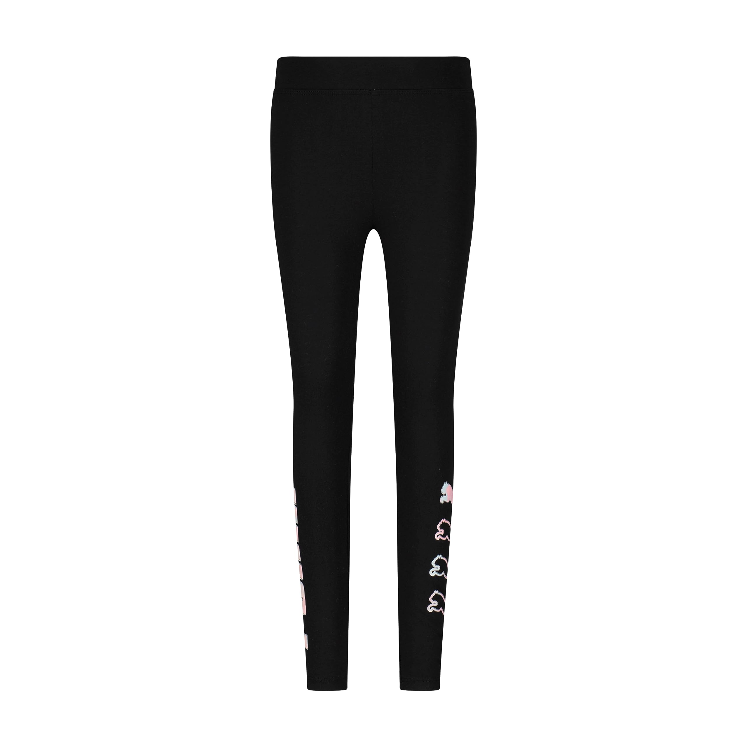 Puma Girls Core Logo Legging, Elastic Waistband, Soft &amp; Comfortable