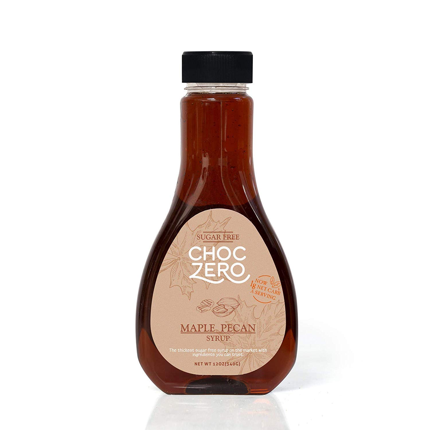 Honest Syrup, Maple Pecan Sauce. Sugar free, Low Carb, No preservatives. Thick and Rich. Sugar Alcoh
