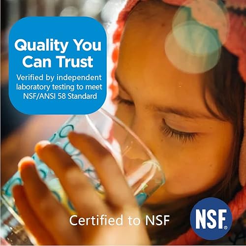 Miniatura 10 de Kit de filtro de reemplazo de ósmosis inversa de 5 etapas con membrana 75GPD Kit de 5 piezas de cartucho de repuesto para sistemas de ósmosis