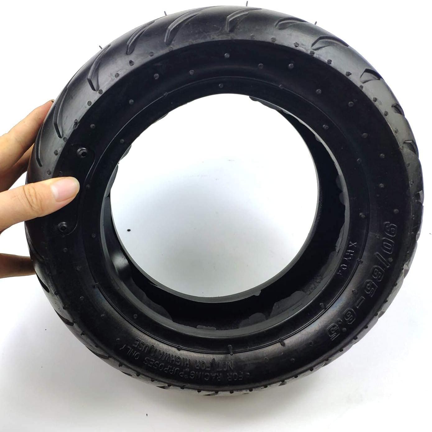 90/65-6.5 アウタータイヤ 47Cc/49Cc 2ストーク空冷ミニポケットバイクガス電動スクーター用、安全で快適