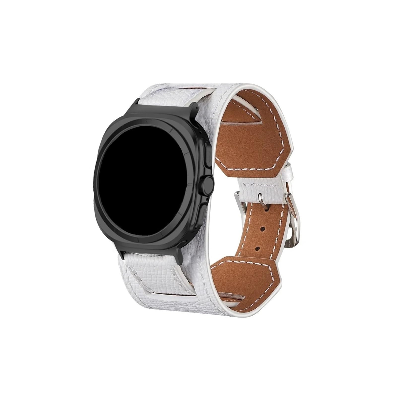 Lederarmband passend for Samsung Galaxy Watch Ultra 47 mm Armband Gürtel Armband Sportarmband Zubehör
