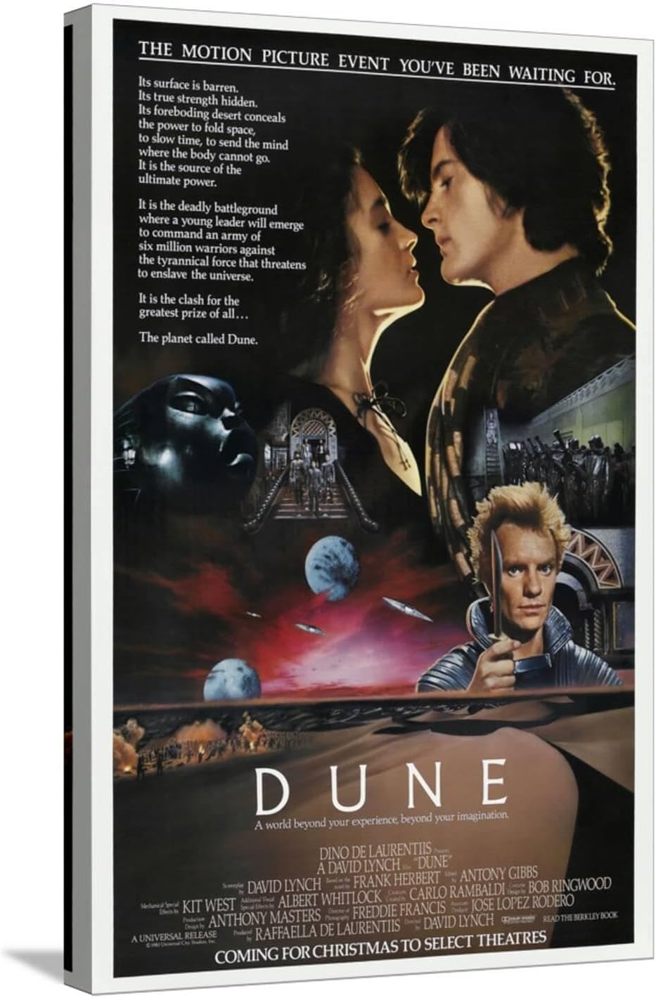 ART.COM Wall Photographic Print DUNE [1984], directed by DAVID LYNCH., 24" x 36"