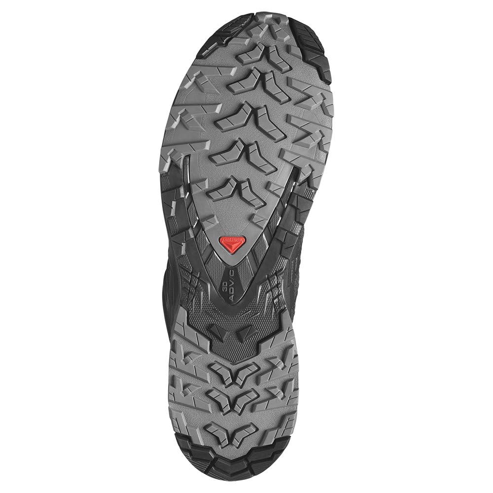 Salomon Men's Xa Pro 3D V9 Sneaker, Black/Phantom/Pewter, 9.5