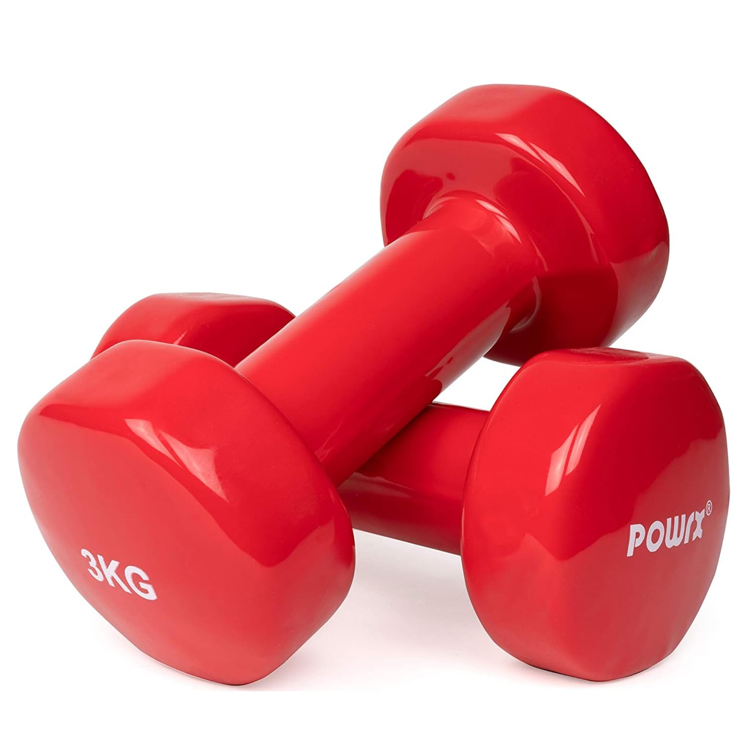 POWRX Vinyl Dumbbells 0 5-10 kg Ideal for Home Training and Gym Weight and Colour to Choose PDF