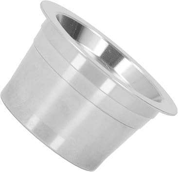 Refillable Coffee Capsules, Stainless Steel Reusable Coffee Pods with Double Filtration System, Compatible for CAFFITALY and Series Coffee Machines