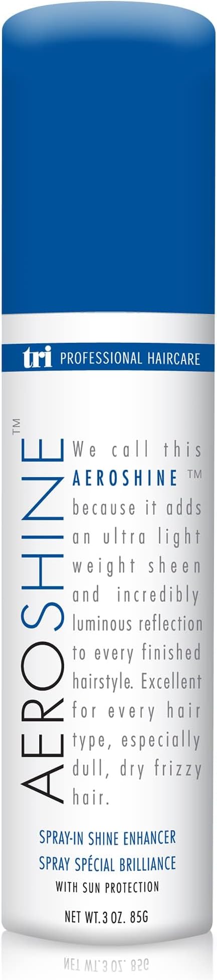 TRI Design Aeroshine Finishing Styling Hairspray, Ultra-lightweight, Spray-in...
