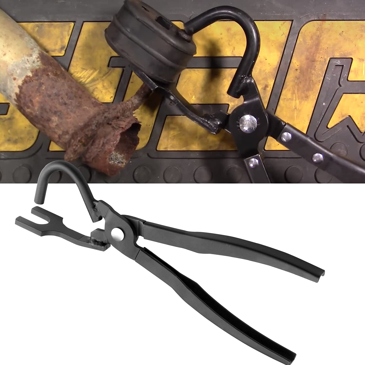 Exhaust Pliers Pipe Rubber Bracket Hanger Support Removal Tool