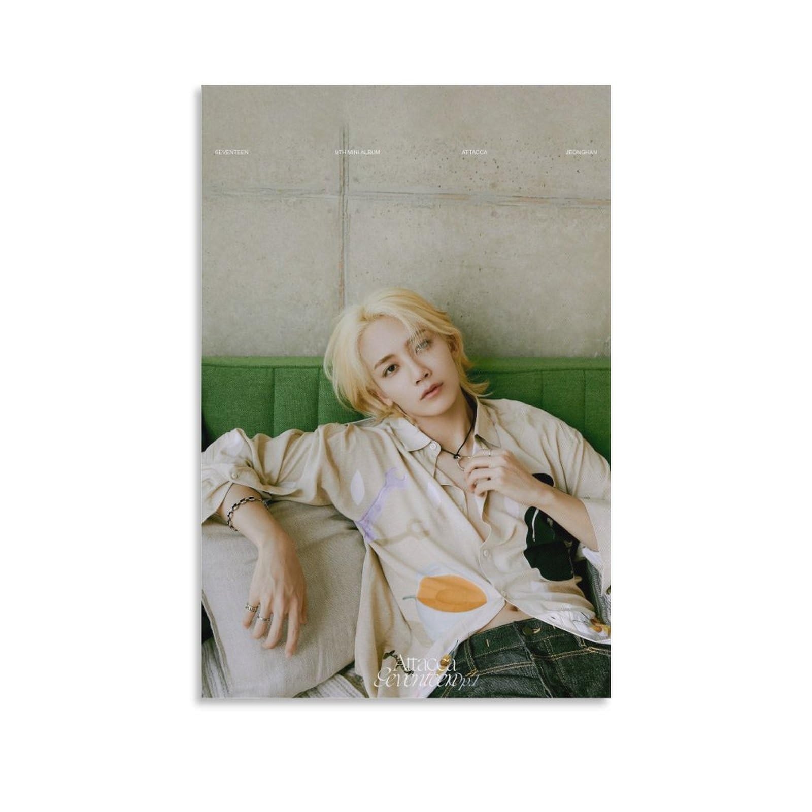 STAR Jeonghan Seventeen Attacca Rockwithyou OP Singer ARTIST IDOLS