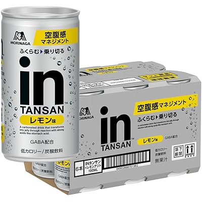 inゼリー 森永製菓 inタンサン<レモン味>(190ml×6本) 空腹感マネジメント GABA ノンカフェイン 炭酸飲料 間食 低カロリー 植物由来の甘味料  …”></a> <a rel=