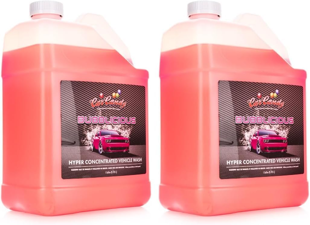 Bubblicious - Hyper Concentrated Vehicle Wash - (128 oz) (Pack of 2)