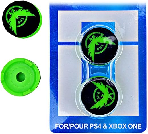 New World Analog Extenders Thumbstick Joystick Cap Thumb Grips for Playstation 4 for PS4 Joystick For Xbox360 Controller 2pcs Green color