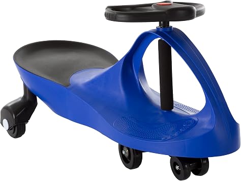 Wiggle Car - Ride on Toy for Ages 3 and Up - Toddler Ride on Toys with no Batteries, Gears, or Pedals Just Twist, Wiggle, and Go by Lil Rider Blue