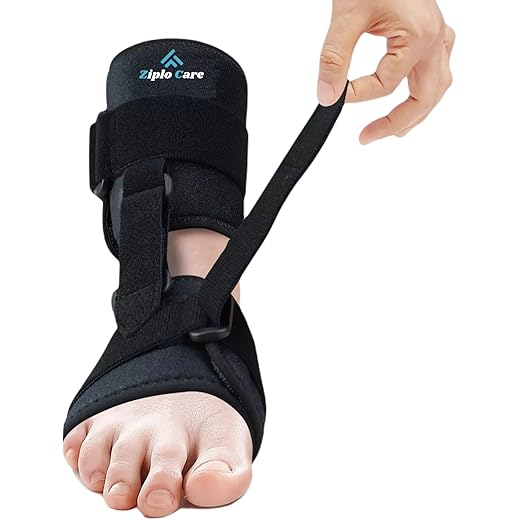 Ziplocare Afo Foot Drop Brace - One Size (Pack of 2)