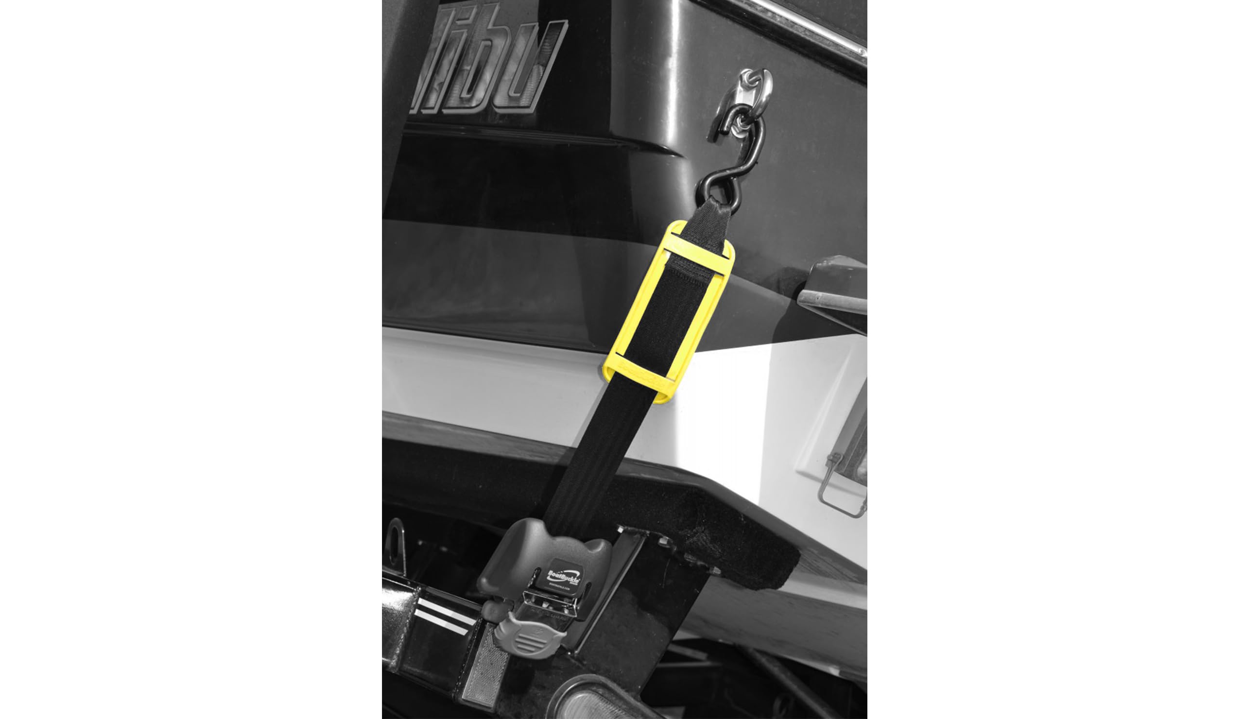 BoatBuckle Boat Pads, 2 Inch Ratchet Strap Protectors, Protective Sleeves for Trailer Tie Down Straps, Fits 2-Inch Retractable Ratchet Straps, 2-Pack