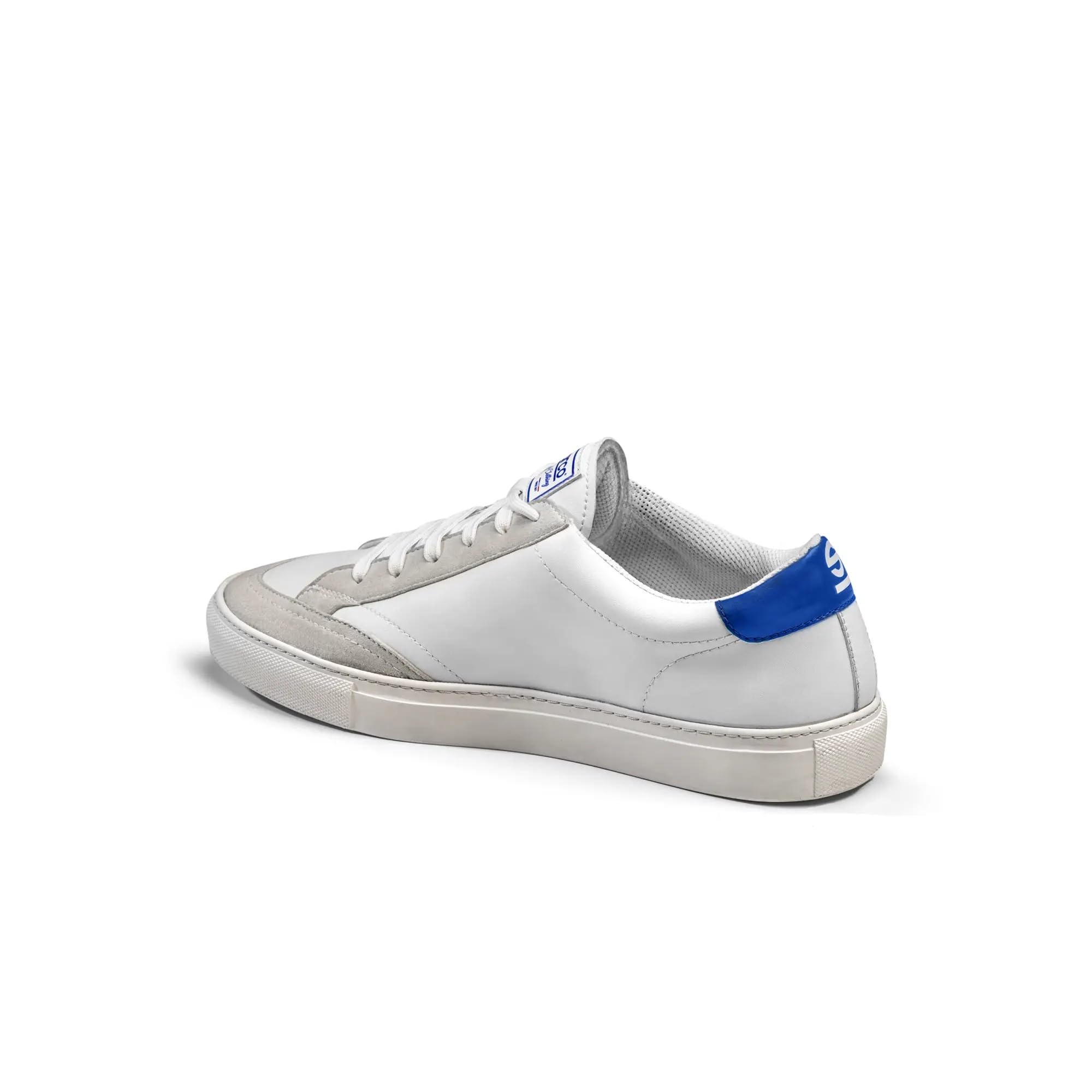 Sparco - S-Time Sneakers Unisex Smart Casual - Chaussures de Loisirs - Tige en Cuir synthétique - Confort - Semelle en Caoutchouc - Chaussures à la Mode