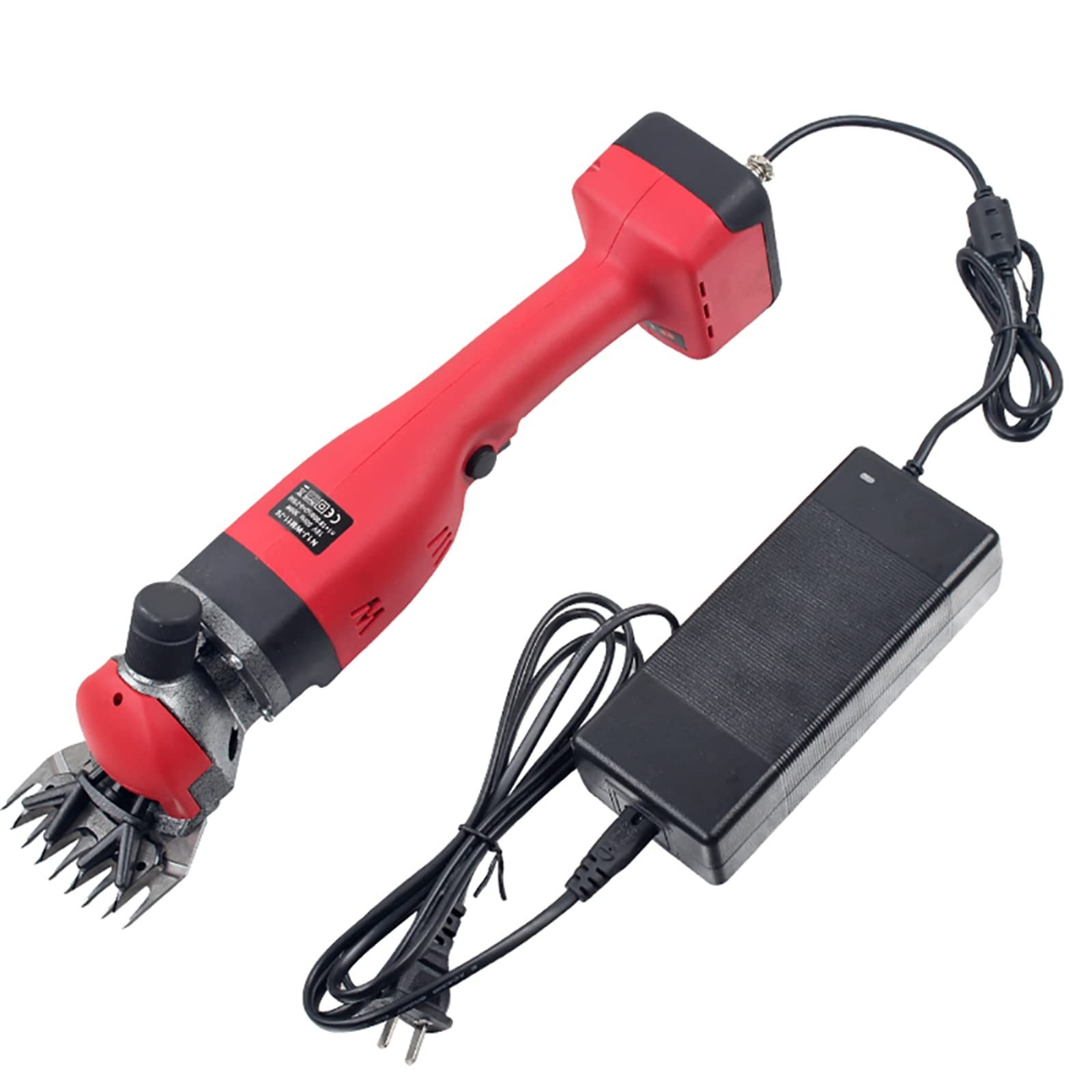 Tosatrice elettrica per pecore Cesoie for pecore con motore brushless CC Forbici for lana elettriche portatili Tagliacapelli for capra 300W con cavo di alimentazione 3M