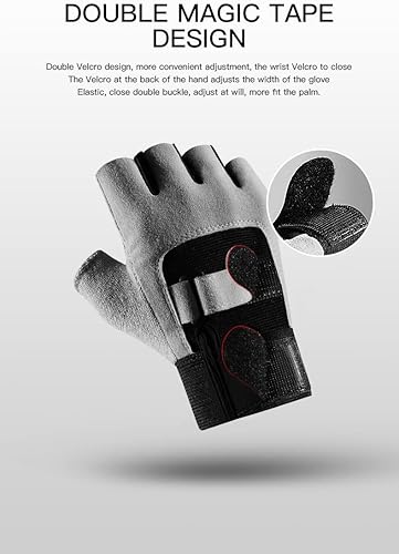 Miniatura 3 de Guantes deportivos antideslizantes y transpirables multiusos, ideales para ciclismo, correr, patinaje, gimnasio, entrenamiento, al aire libre, pesca