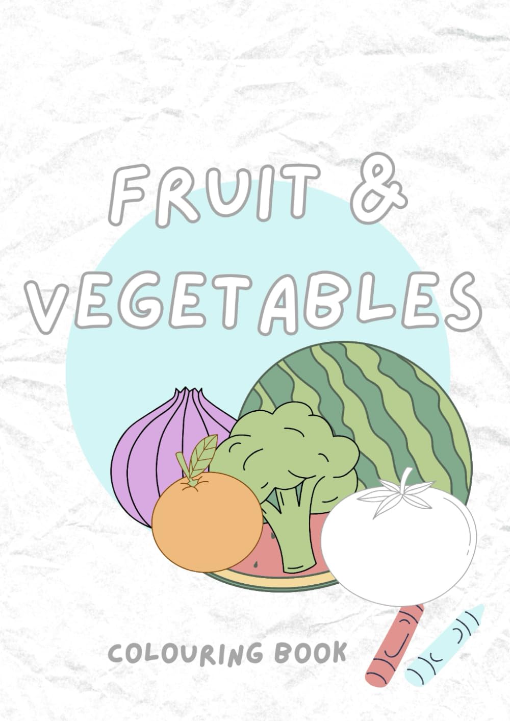 Vegetables Colouring Book