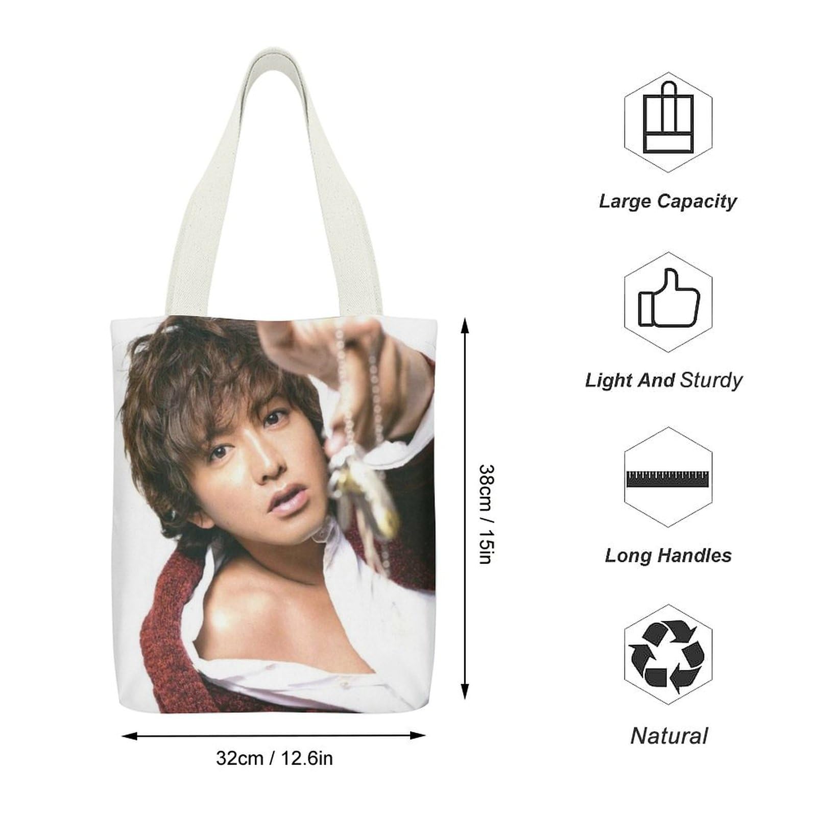 Amazon.co.jp: for 木村拓哉20 かわいいキャンバスバッグ トートバッグ