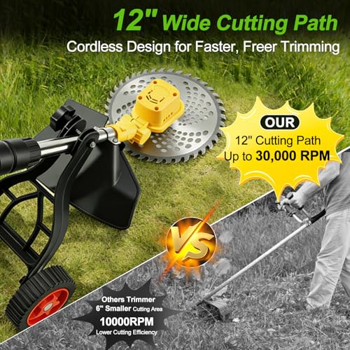 Battery Powered Grass Trimmer
