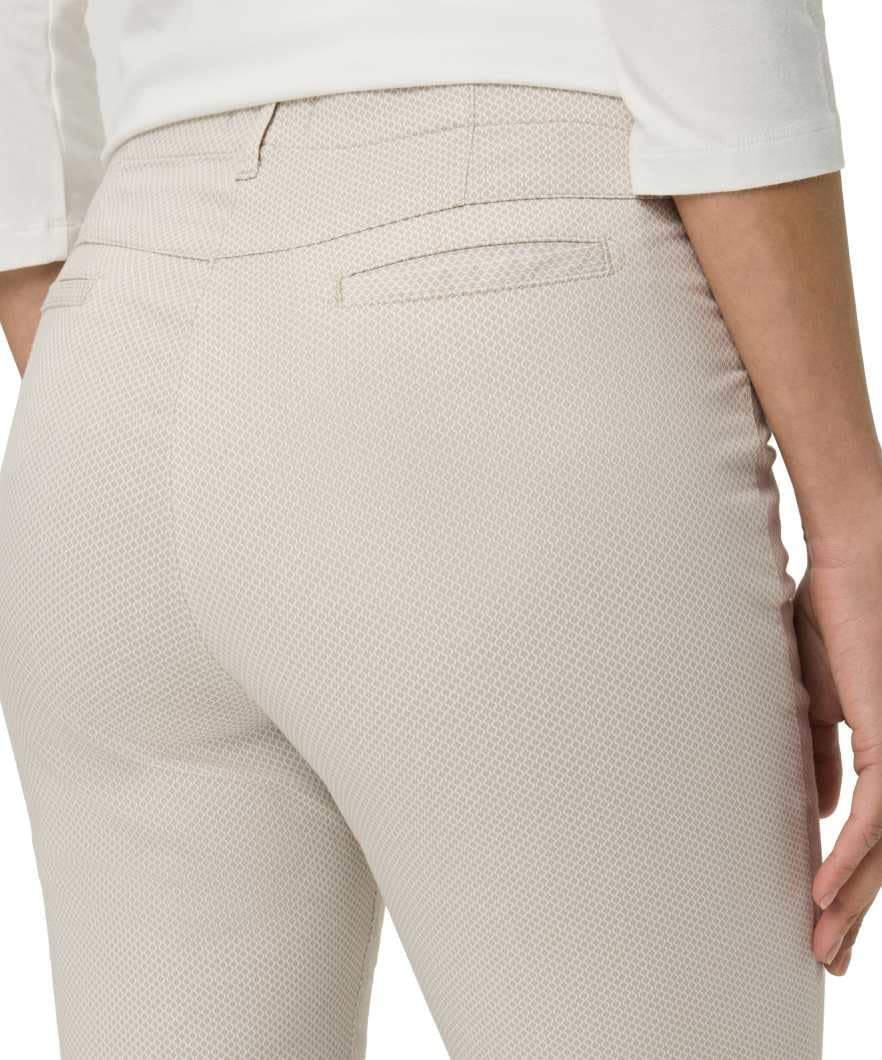 Raphaela by Brax Damen Lorella Summer Minimal Print Hose