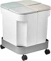 Amazon.com: QWEASDF Trash Can Four-Classification Household
