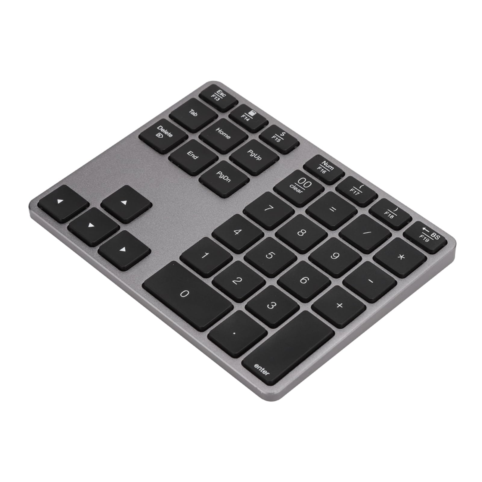 Tastierino numerico, tastiera, tastiera ricaricabile, mini tastiera 5.0 per notebook, per laptop desktop, per(grigio ferro)