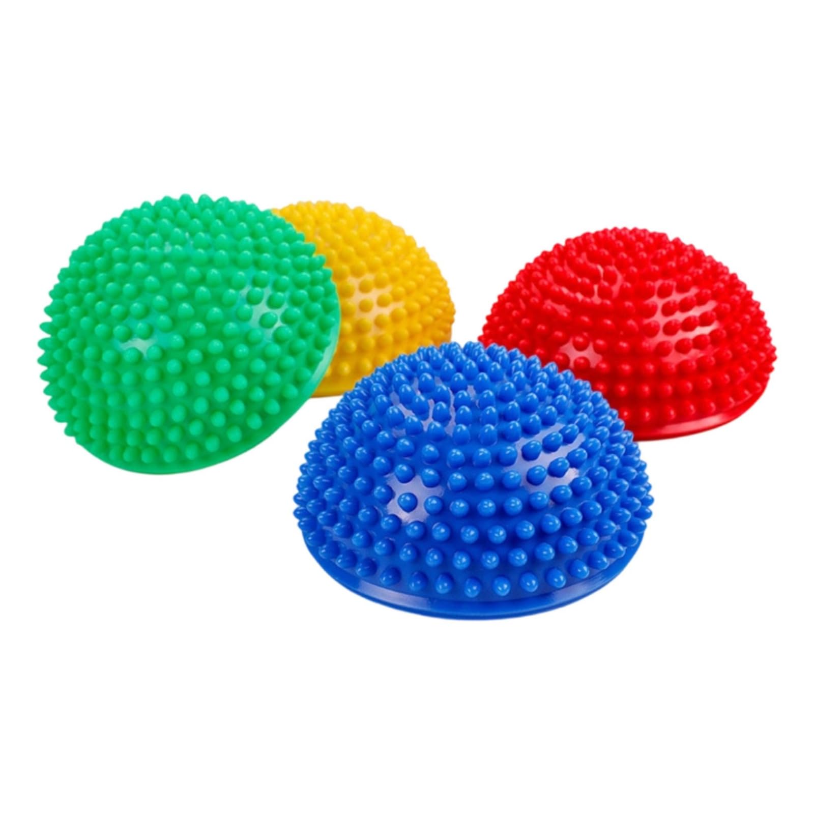 4 Piezas Pelota Sensorial para Niños con de Equilibrio Semiesferas Piedras Sensoriales Recubrimiento Bumpy en PVC Apto para Propiocepción Fortalecimiento de la Juegos de Movimiento en Casa