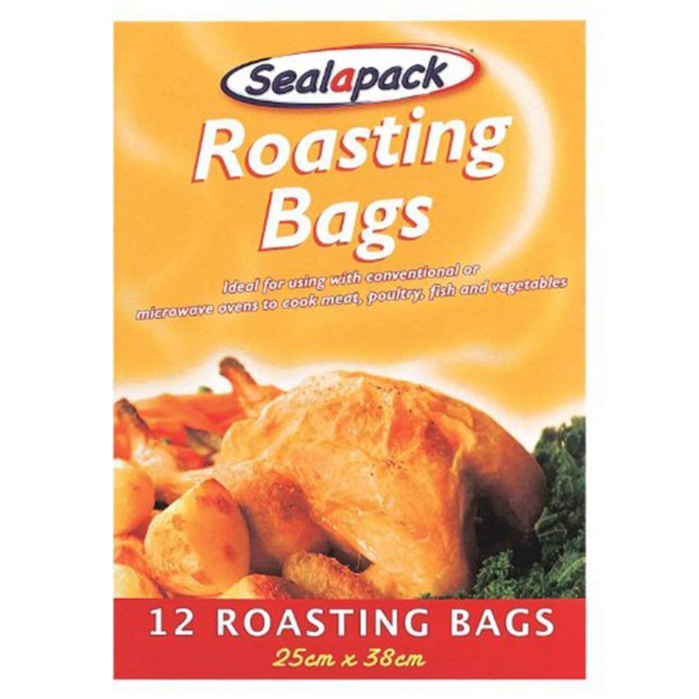 Sealapack Clear 2 X Roasting Bags/Meat Roasting Bags 3 Packs Of 12