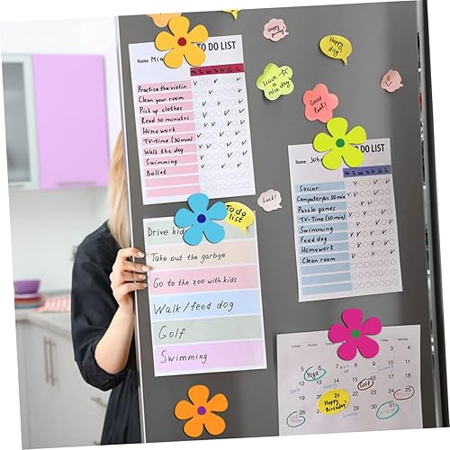 Miniatura 8 de TEHAUX 24 calcomanías de flores de sol, calcomanías para buzón, detalles magnéticos para puerta de garaje, decoración de puerta de garaje, imanes