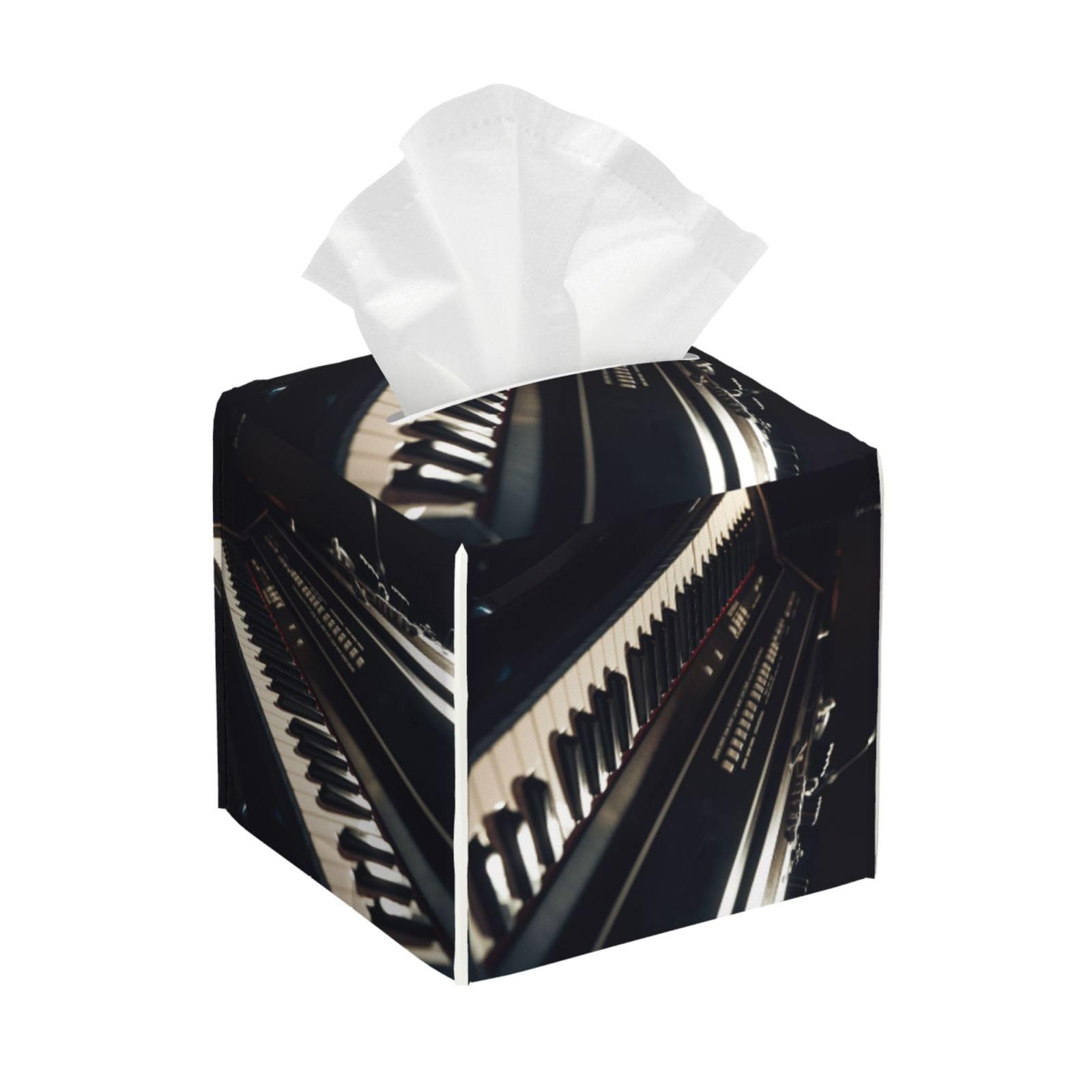Piano Tissue Box Cover Square Cube Boxes