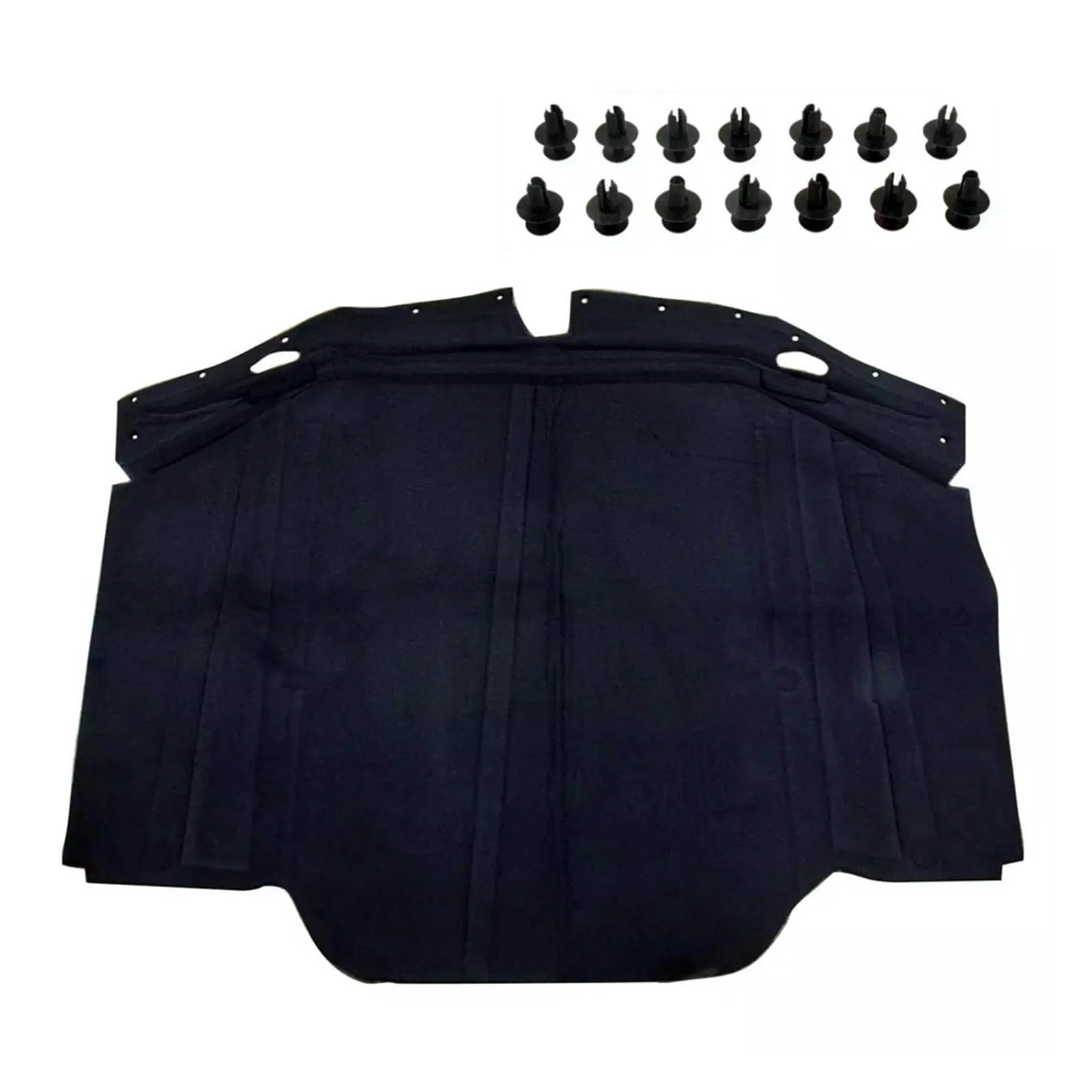Heat Sound Insulation Cotton Car Front Hood Engine Sound Deadening Pad Sound Heat Insulation Pad for Benz for 300SL 500SL 600SL R129 SL320 SL500 SL600