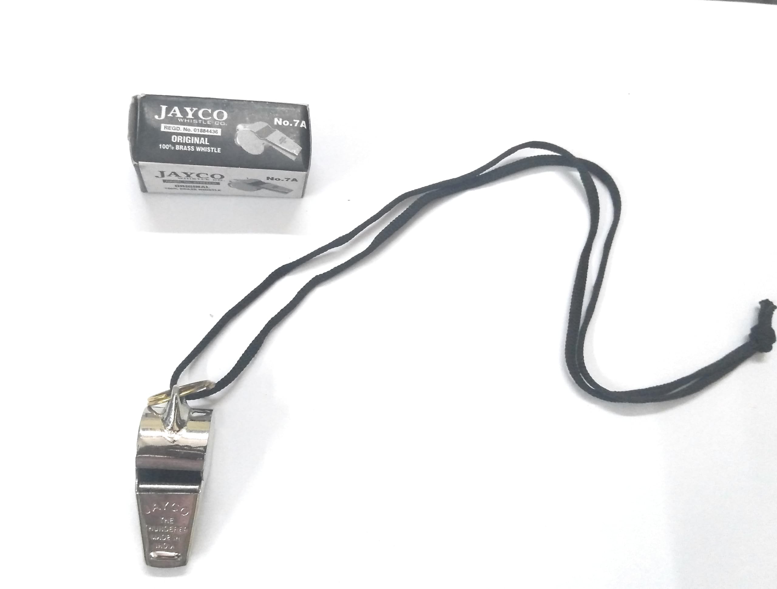 ADD GEAR Joseph Hudson's Acme Thunderer Brass Whistle - Worlds First Pea Metal Whistle (Nickel Plated)