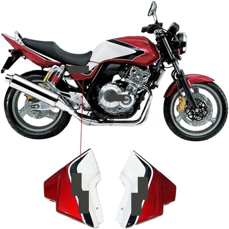 for CB400 for VTEC 1-5 1992-1998 1999-2004-2008-2018 ABS Mechanical Injection Fairing Side Panel Left and Right Side Cover Side Spoiler Cowl