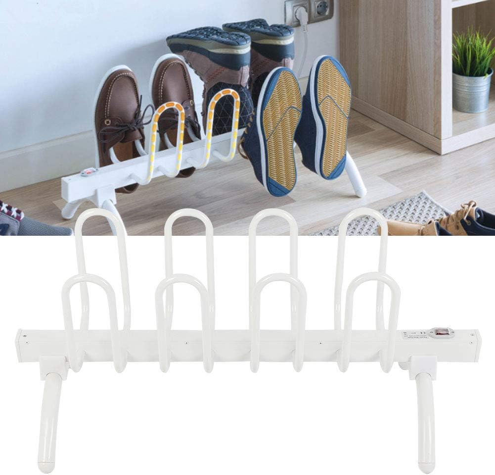 Shoe Dryer Machine 80W Portable Rack for Home Use - 45-55 ℃ Thermostat Temperature Heating Shoe Dryer Boot Drying Machine