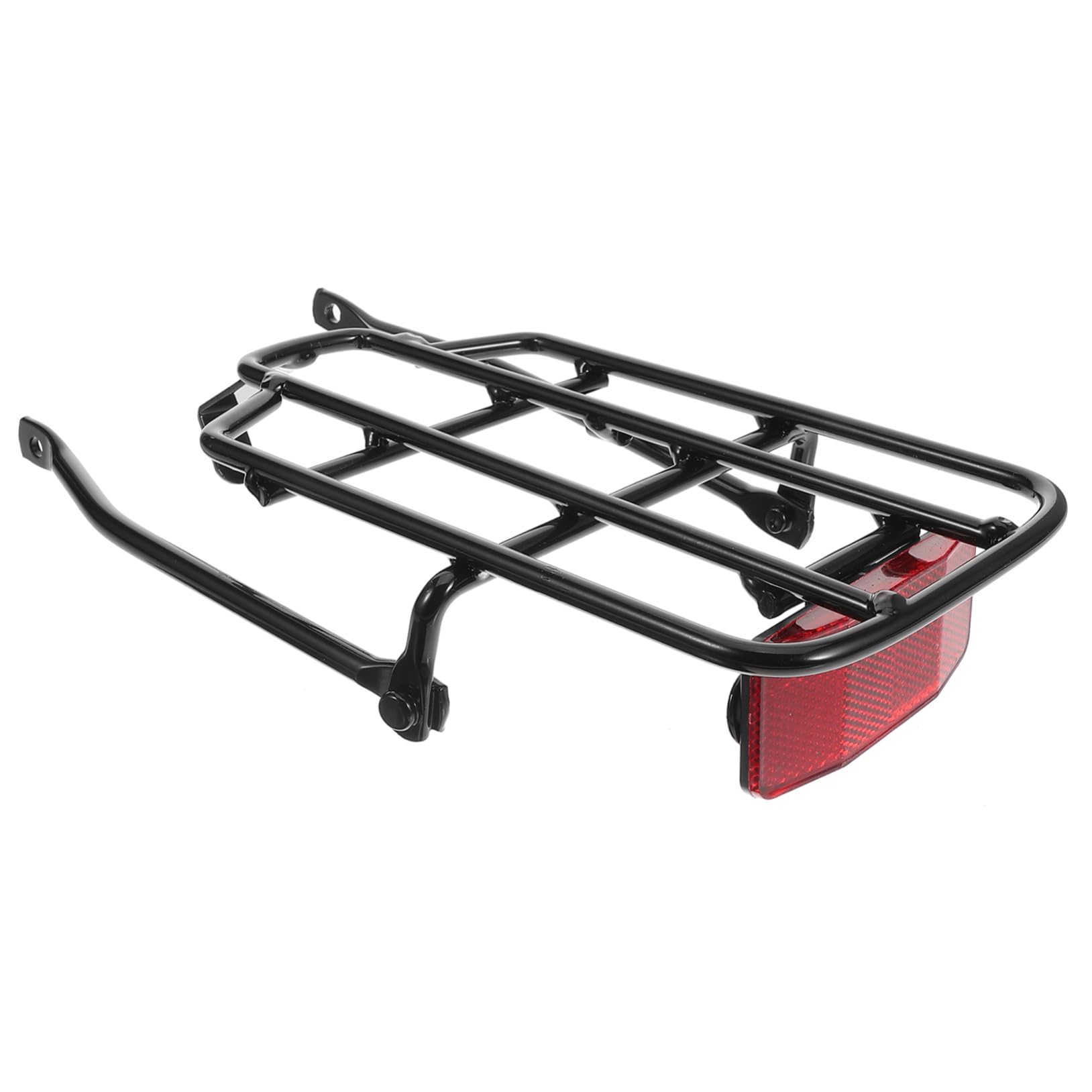 HEMOTON Electric Car Luggage Rack Rear Bike Rack Bike Rear Seat Metal Backseat Backseat for Adult and Boys and Girls