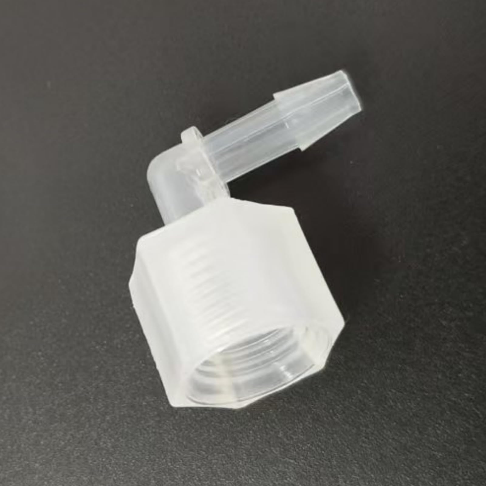 Accesorios de manguera de plástico 1/8NPT macho/hembra, conectores roscados para laboratorio y maquinaria de alimentos, paquete de 100