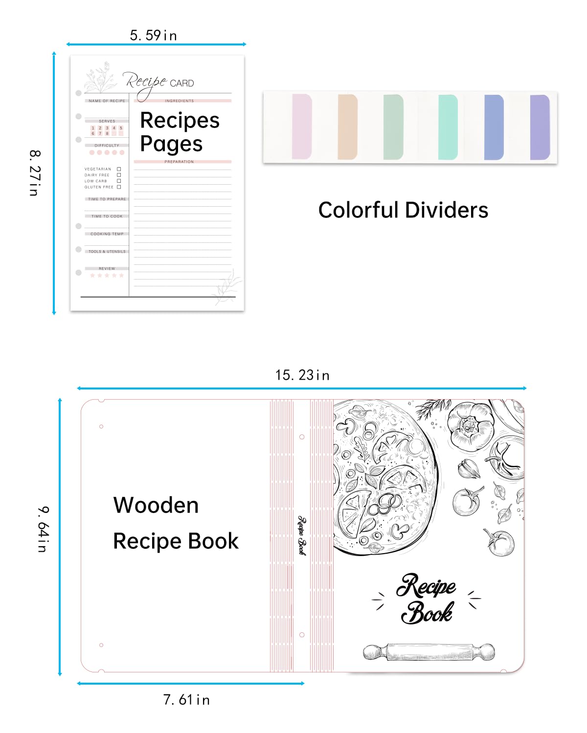 Blank Recipe Book - Write Your Own Recipes! -7