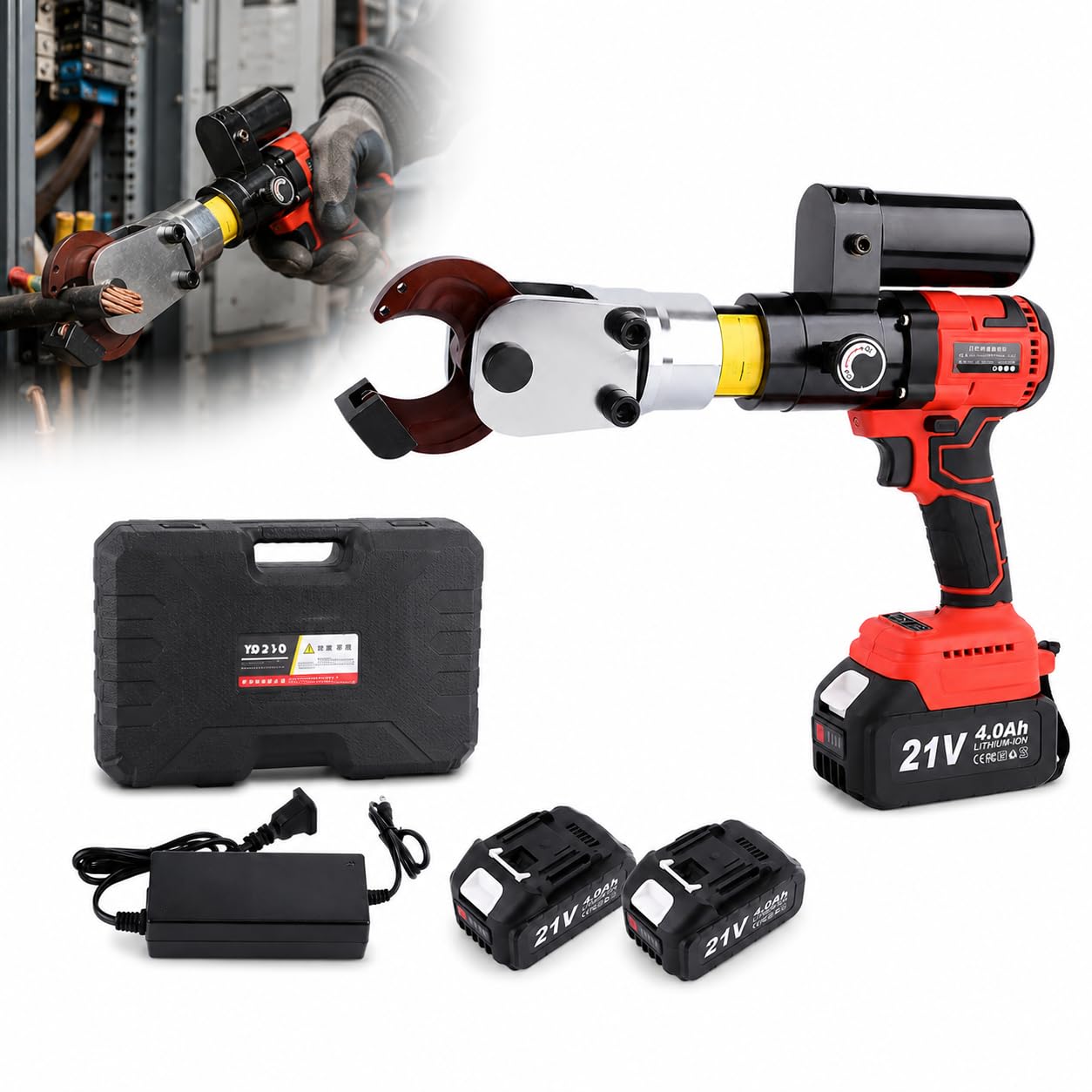 Narzędzie Hydrauliczne 2 w 1 do Zaciskania & Cięcia, Siła Wyjściowa 7T CutterOnlyKit