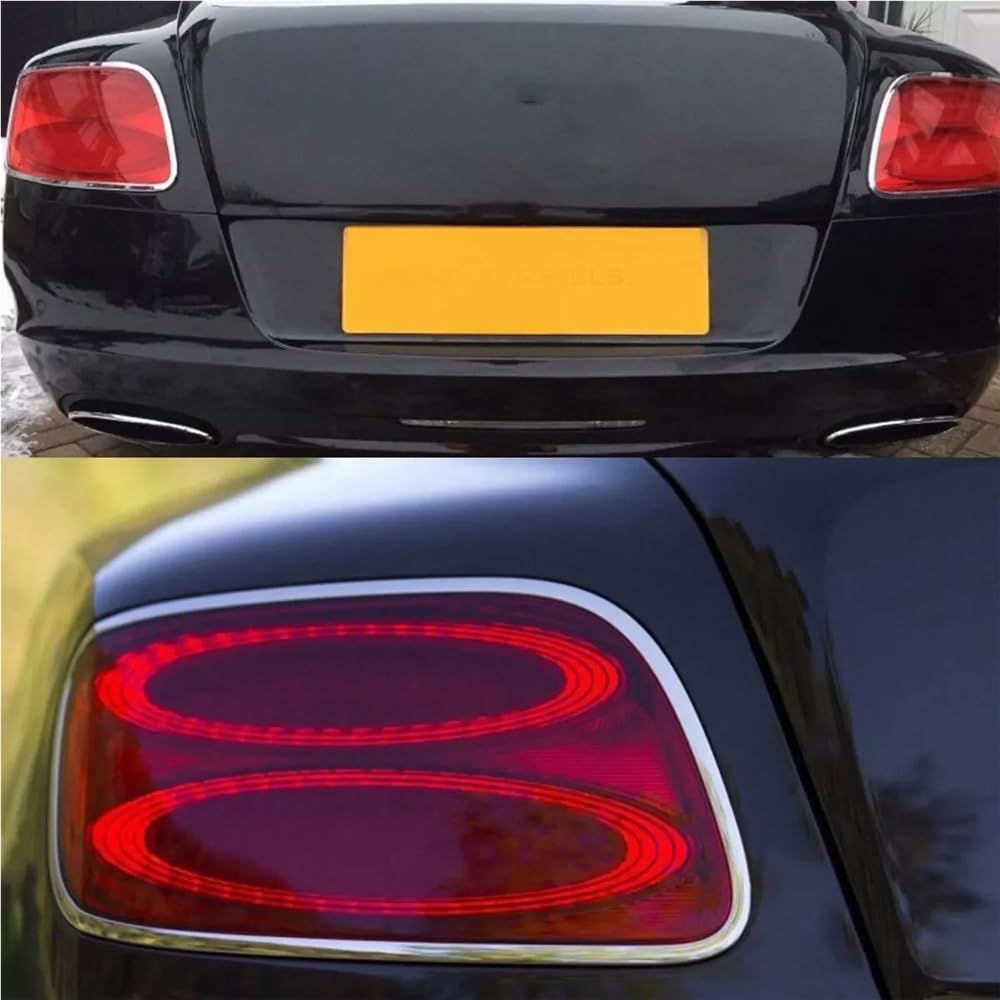 Coprifari posteriori adatti for Bentley Continental GT GTC 2 porte 2012-2018, fanali posteriori, cerchi cromati, telaio cromato, ricambi auto